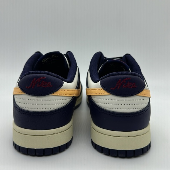 USED Men’s Nike Dunk Low From Nike To You purple Yellow Sneakers FV8106-181 - Picture 5 of 5